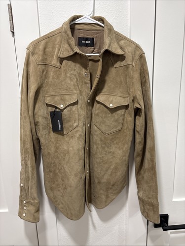 Buck mason men tan leather - mason,