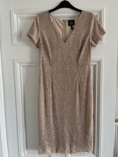 Adrianna Papell Pink Beaded