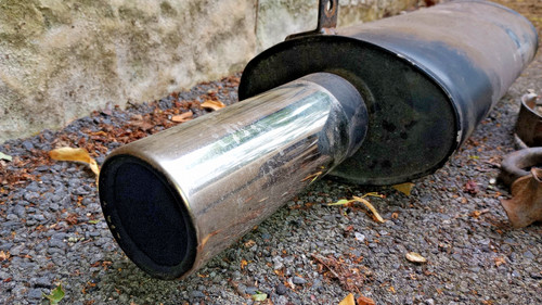 Volvo amazon sports - volvo, exhaust