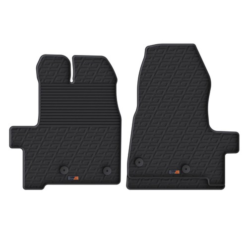 Travall rubber car mats 2 - rubber, (2