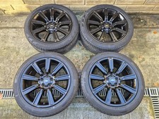4x Genuine Range Rover Sport 21" Black Alloy Wheels + Tyres L494 L405 Style 9001