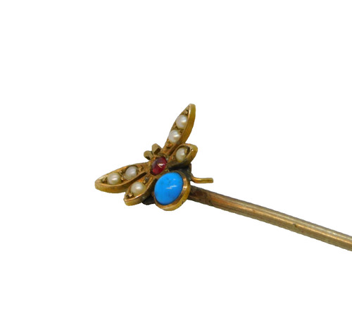 Victorian 9ct gold seed - victorian, gold,