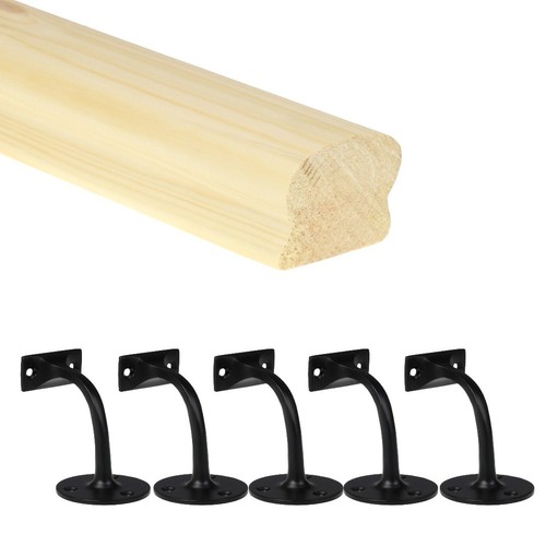 Pine cottage loaf handrail - cottage,