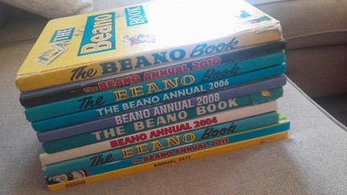 The beano books 10x - 10x, annuals