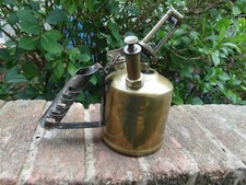 Very Old Brass Blow Torch GOVERNOR PLUMBERS - John Shaw & Sons - Wolves Untested