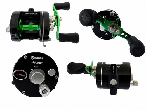 Akios 656 mm3 multiplier reel - 656,