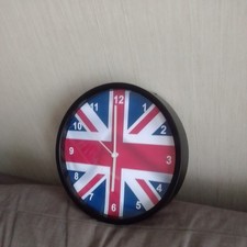 Union jack wall clock - union,