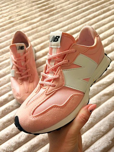 New balance 327 pink - 327, pink/white