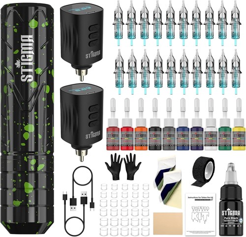 Wireless tattoo pen kit - wireless,