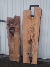 2 x Live Edge Slabs – Ash &