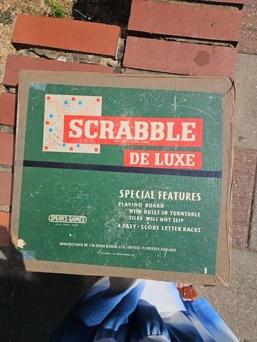 Vintage scrabble luxe - scrabble,