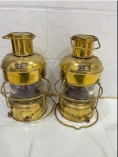 Nautical Antique Brass Ship