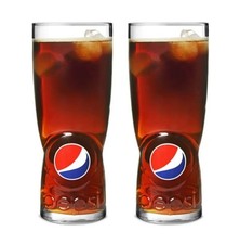 2x Pepsi Cola Colour Embossed