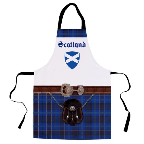 Scotland blue tartan kilt - blue,