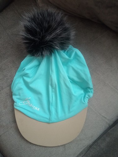 Mieux azure hat silk - azure,