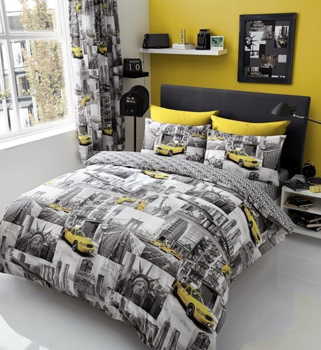 New york patchi duvet - new, &