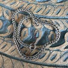 Trollbeads Foxtail Silver Bracelet 17cm RRP £45