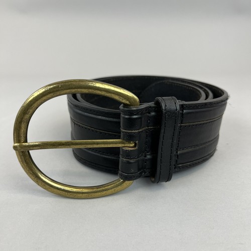 Gap black leather boho retro - leather,