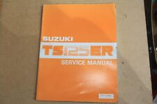 NOS 1983 SUZUKI TS125ER SERVICE MANUAL