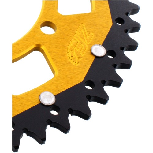 Sprocket dual 46z - 46z, 520mm