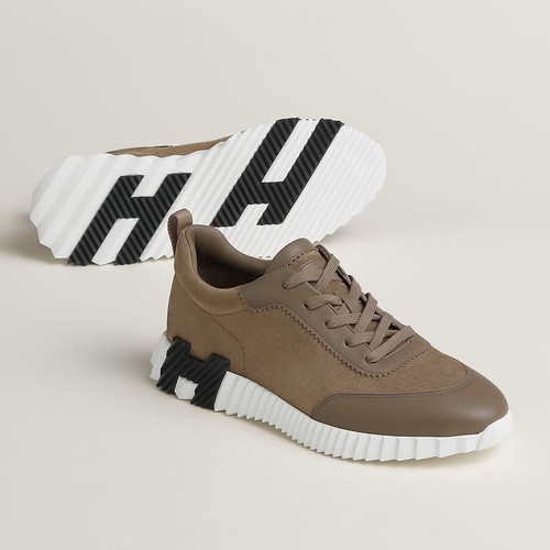 Hermes bouncing sneaker etoupe - hermes,