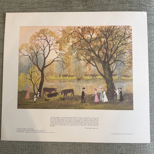 Helen bradley print - print., waiting