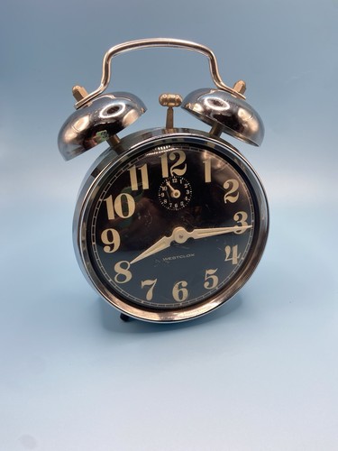 Vintage westclox twin - vintage, bell