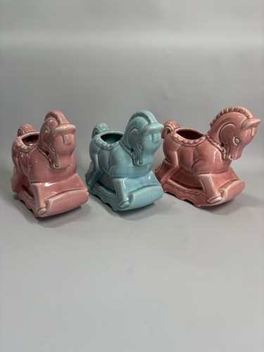 Ceramic pottery rocking horse - ceramic,