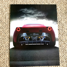 ASTON MARTIN V12 ZAGATO - FRAMEABLE COLLECTIBLE ORIGINAL SUPERCAR CAR IMAGE