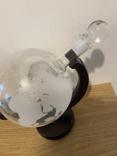 Kemstood globe glass whiskey - glass,