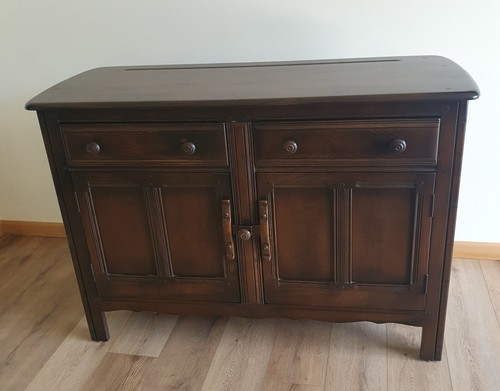 Ercol old colonial sideboard - old,