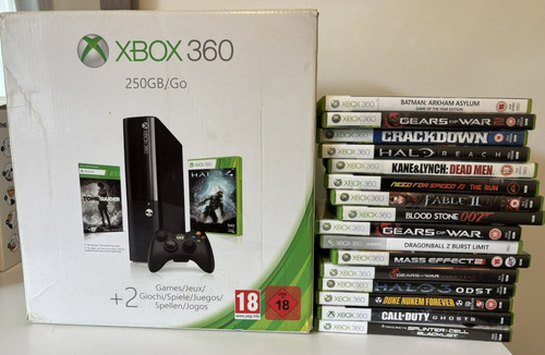 Xbox 360 250gb - /go, console
