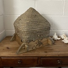 Antique French Bee Skep Beehive