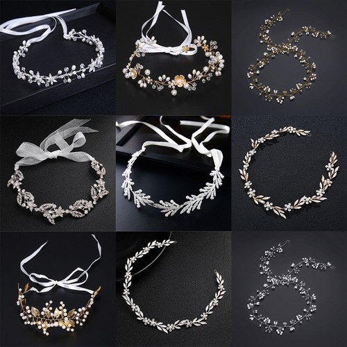 Bride crystal headband bridal - bride,