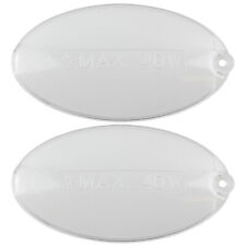 Light Diffuser for FALCON RANGEMASTER Cooker Hood Lamp Bulb Cover Pack of 2
