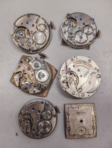 Watchmakers estate lot gruen - estate,