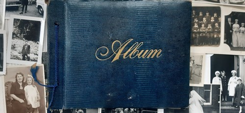 Vintage photo album - , +