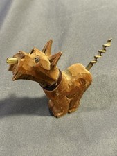 Fun Vintage Carved Wooden