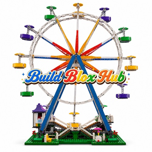 Moc ferris wheel building - ferris,