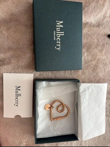 Mulberry rose gold - , heart