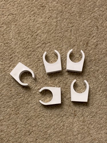 Floplast overflow pipe clip - floplast,