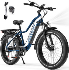 ECO R1 Electric Bike, E Bike with 26*4.0 Wide Tires, with 48V 15AH High Capacity