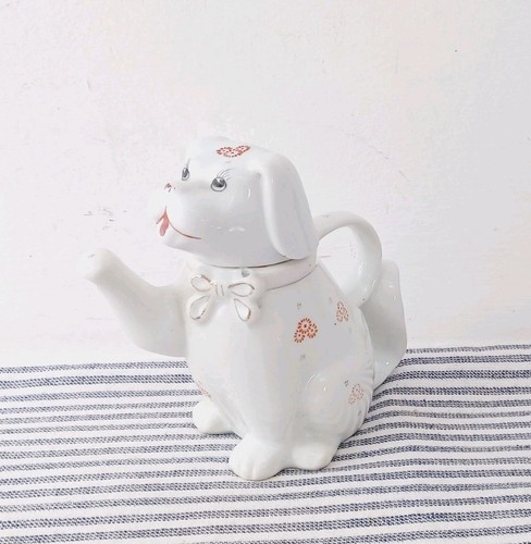 Vintage ceramic dog - ceramic, shaped