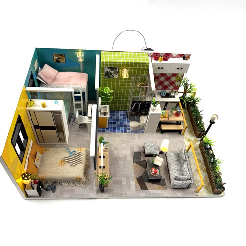 Miniature dollhouse light - miniature, light-up