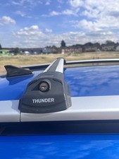 KIA STONIC LOCKABLE GREY CROSS BARS ROOF BARS RACK 2017 ONWARDS