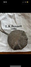 Small LK Bennett Diamonte Clutch Bag