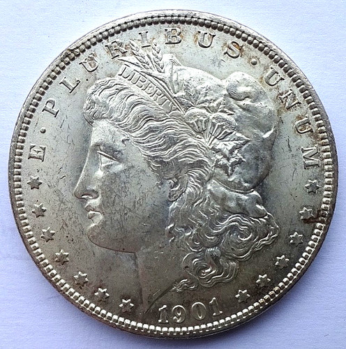 Usa 1901 silver - 1901, dollar