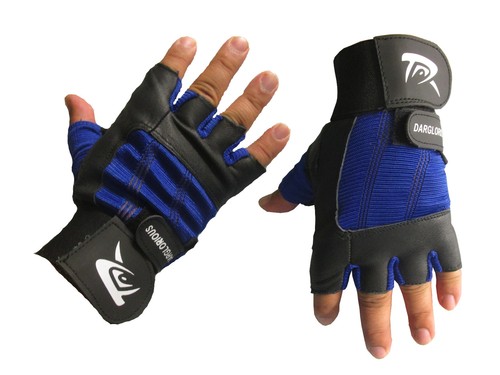 Weight lifting gloves leather - weight,