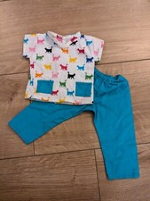 18" doll outfit Vet Scrubs (fits Our Generation OG and American Girl)