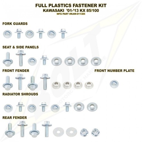 Bolt plastics fasteners - bolt,